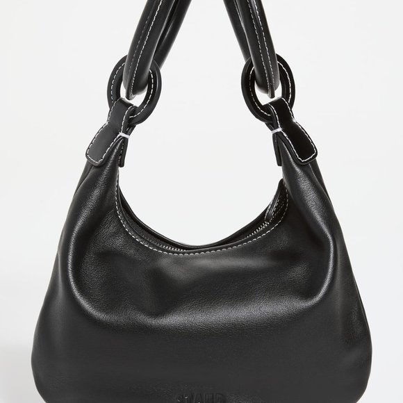 NWT Staud Zeta Bracelet Bag Black